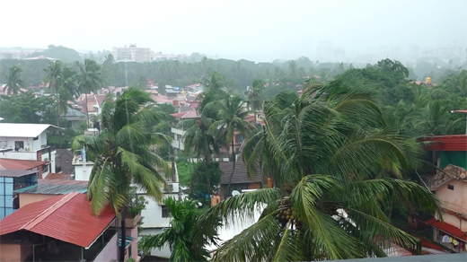 Heavy rain
